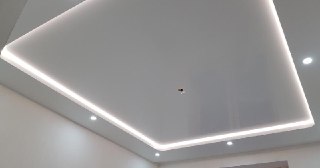 Светодиодные натяжные потолки Воткинск, цена от 1558 руб.